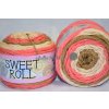 Sweet roll 15 lososovo-hnědo-světlá š. 8451